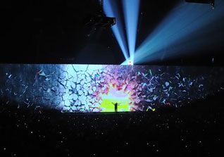 event management servies, Pink Floyd 30th anniversary tour, corporate video, corporate event