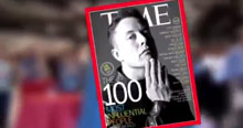 Elon Musk featured on the cover of Time Magazine